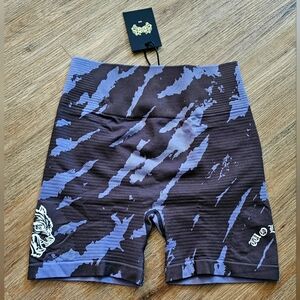 Darc Sport ULN Shorts Everson Seamless "Valencourt" - Purple Stone Native Camo